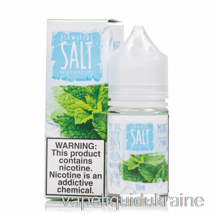 Vape Ukraine ICE Mint - SKWEZED Salts - 30mL 50mg